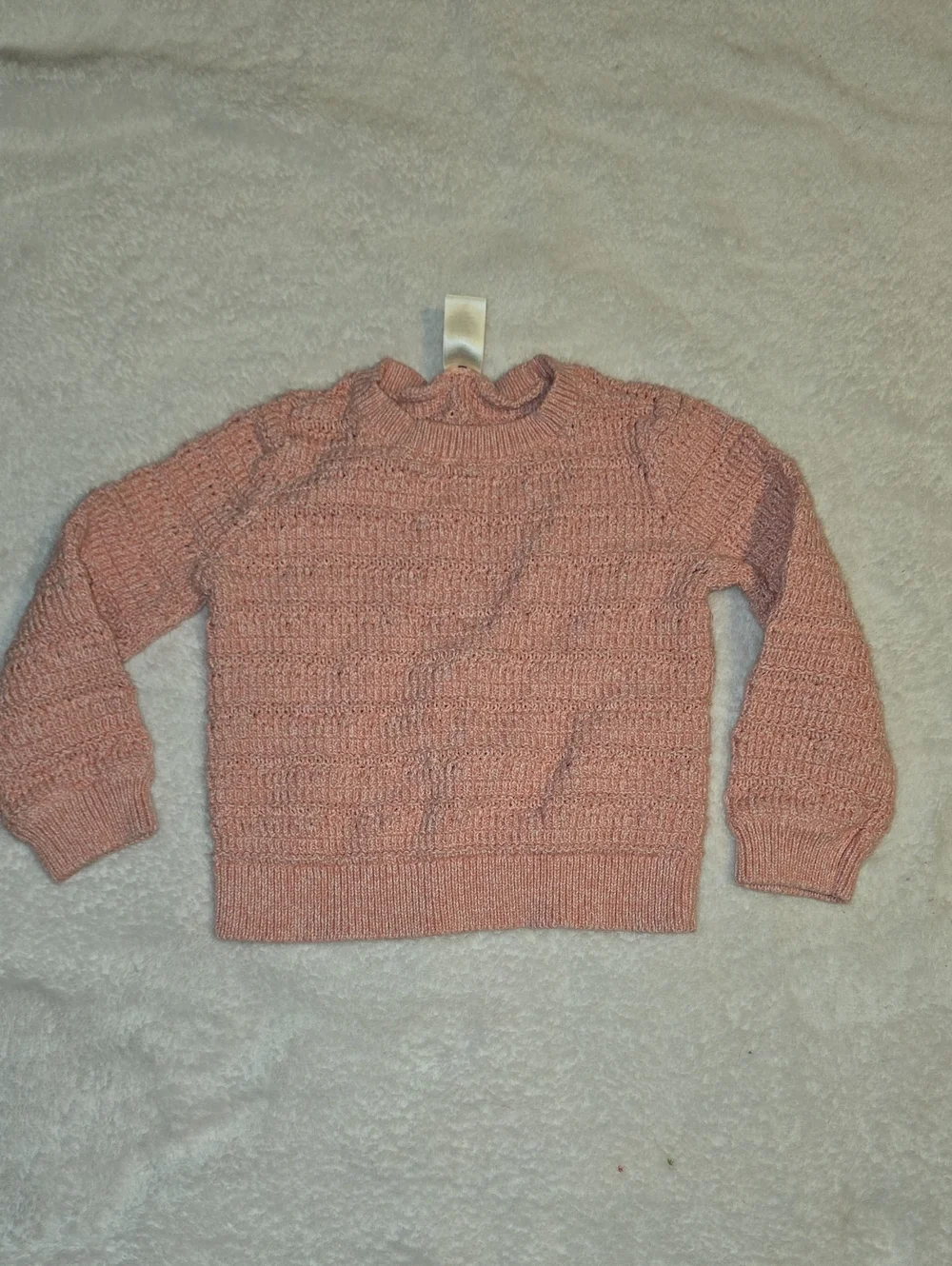 OshKosh B'gosh Dusty Pink Crewneck Sweater - Women